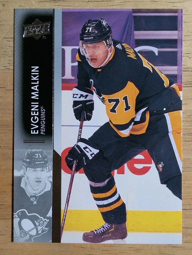 2021-22 Upper Deck #389 Evgeni Malkin