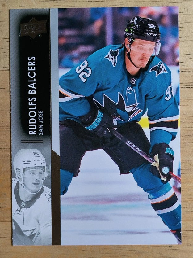 2021-22 Upper Deck #393 Rudolfs Balcers