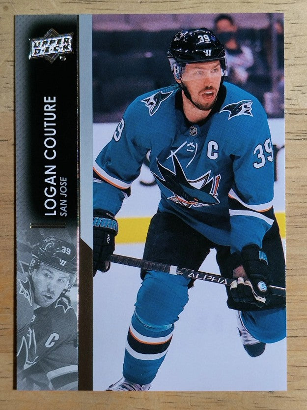 2021-22 Upper Deck #394 Logan Couture