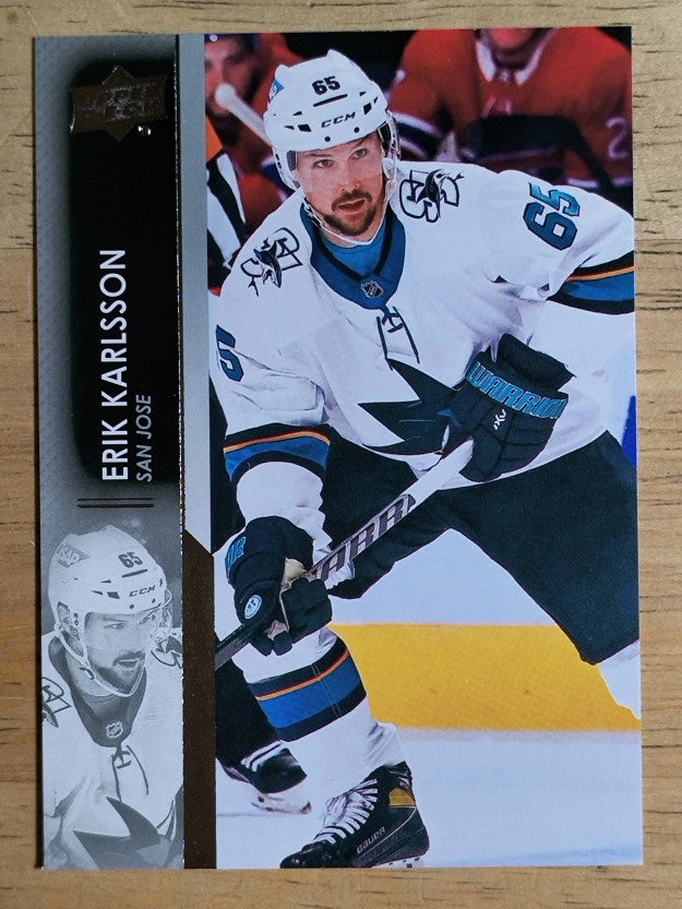 2021-22 Upper Deck #395 Erik Karlsson