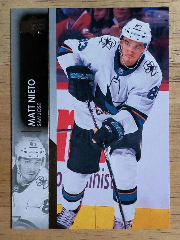 2021-22 Upper Deck #397 Matt Nieto