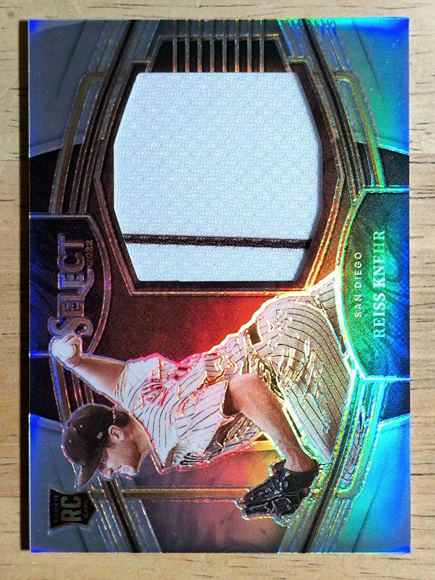 2022 Select Horizontal Rookie Jumbo Swatch Holo #3 Reiss Knehr