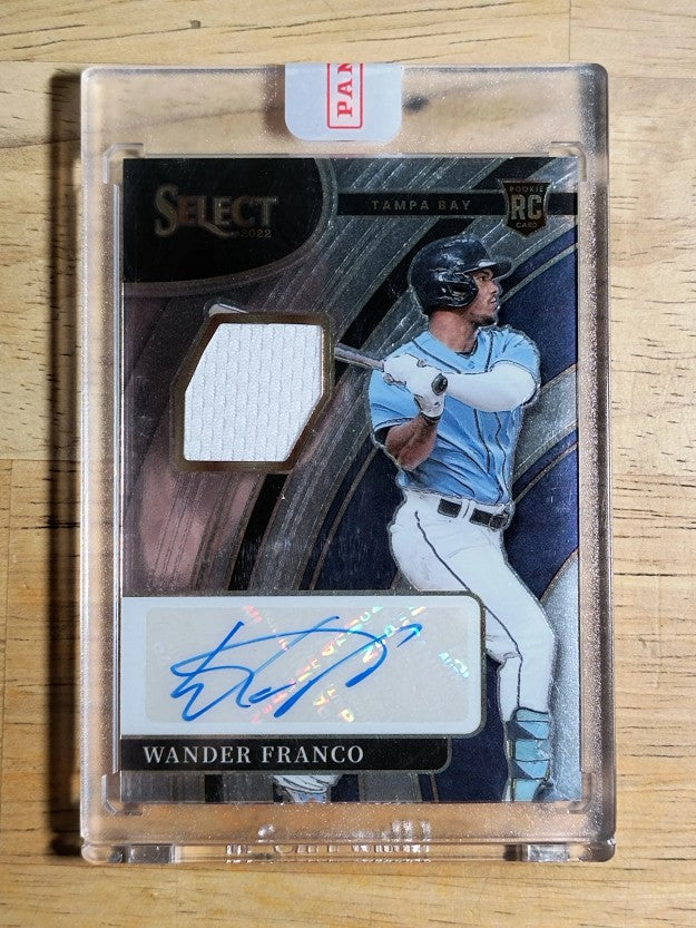 2022 Select Rookie Jersey Autographs #56 Wander Franco/199 Panini sealed