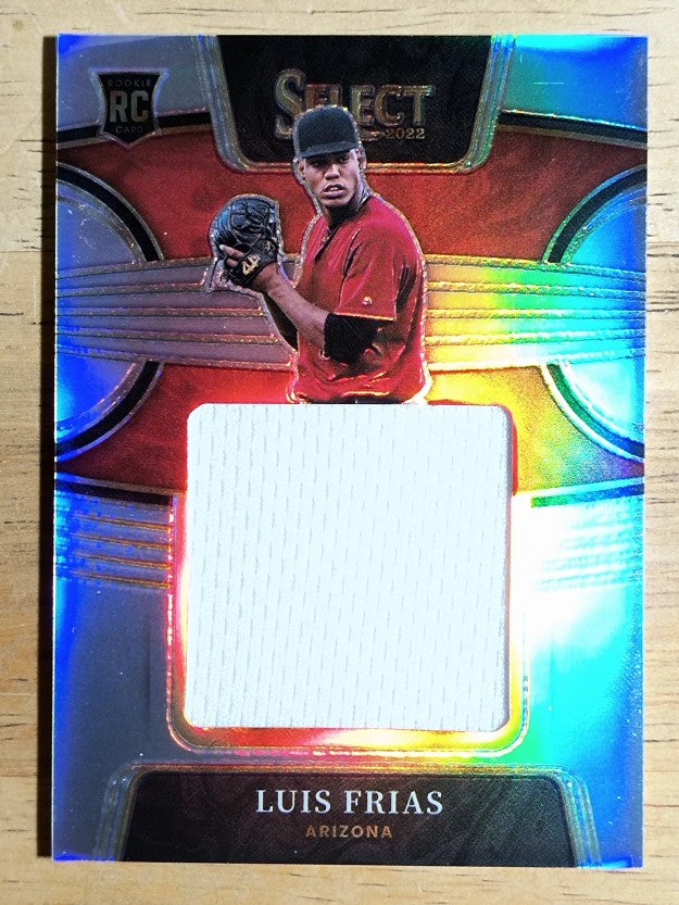 2022 Select Rookie Jumbo Swatch Holo #50 Luis Frias
