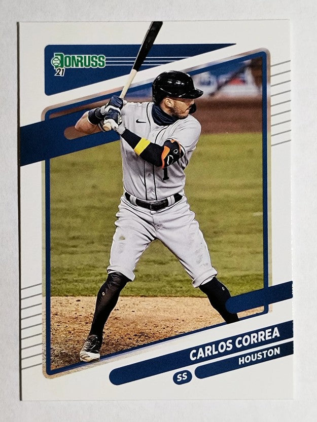 2021 Donruss #76 Carlos Correa
