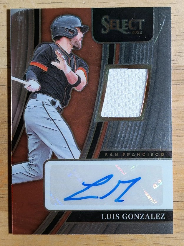 2022 Select Signature Materials #4 Luis Gonzalez/299