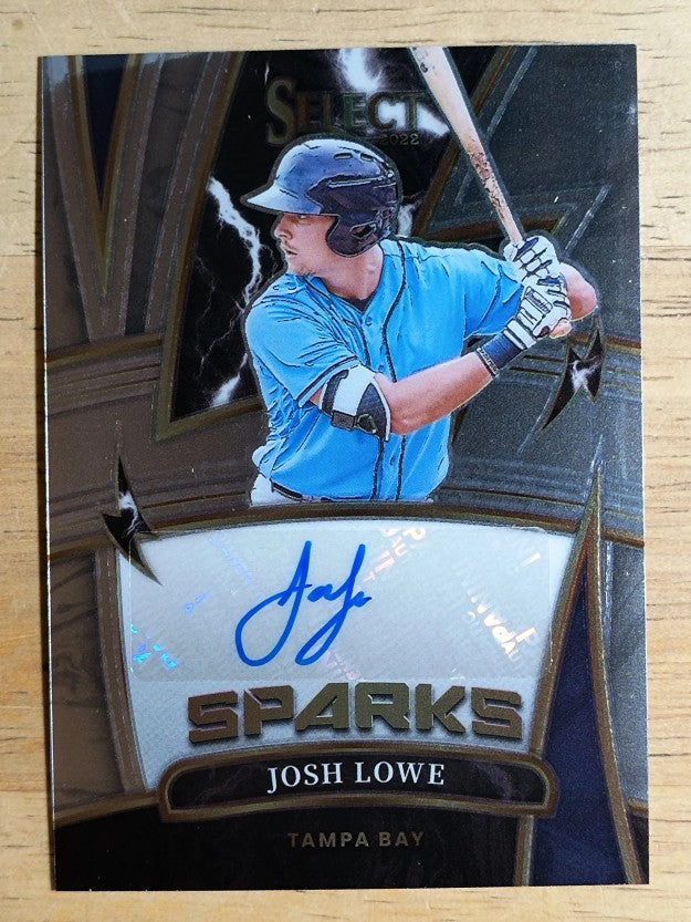 2022 Select Sparks Signatures #12 Josh Lowe