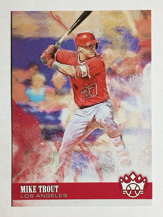 2018 Diamond Kings #70 Mike Trout