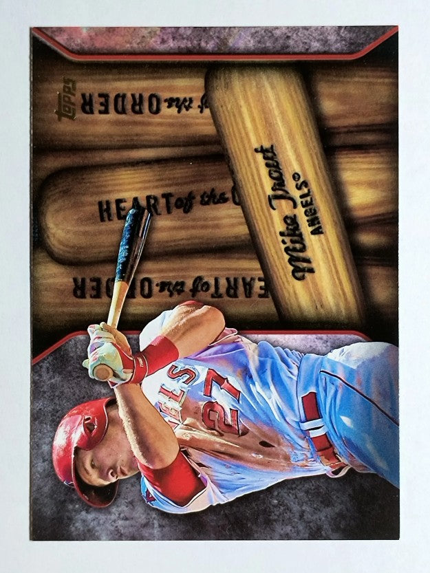 2015 Topps Heart of the Order #HOR7 Mike Trout