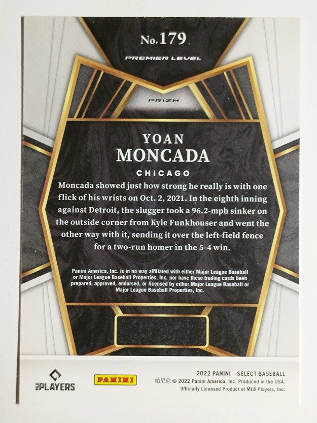 2022 Select Holo #179 Yoan Moncada PRM