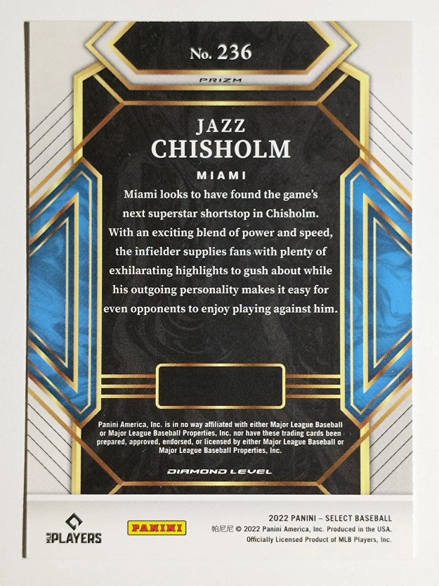 2022 Select Holo #236 Jazz Chisholm DMD