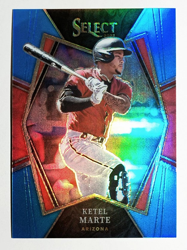 2022 Select Light Blue #153 Ketel Marte PRM
