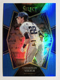 2022 Select Light Blue #159 Christian Yelich PRM