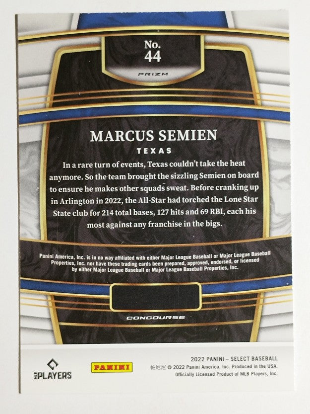 2022 Select Tri-Color #44 Marcus Semien