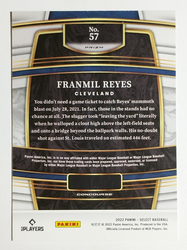 2022 Select Tri-Color #57 Franmil Reyes