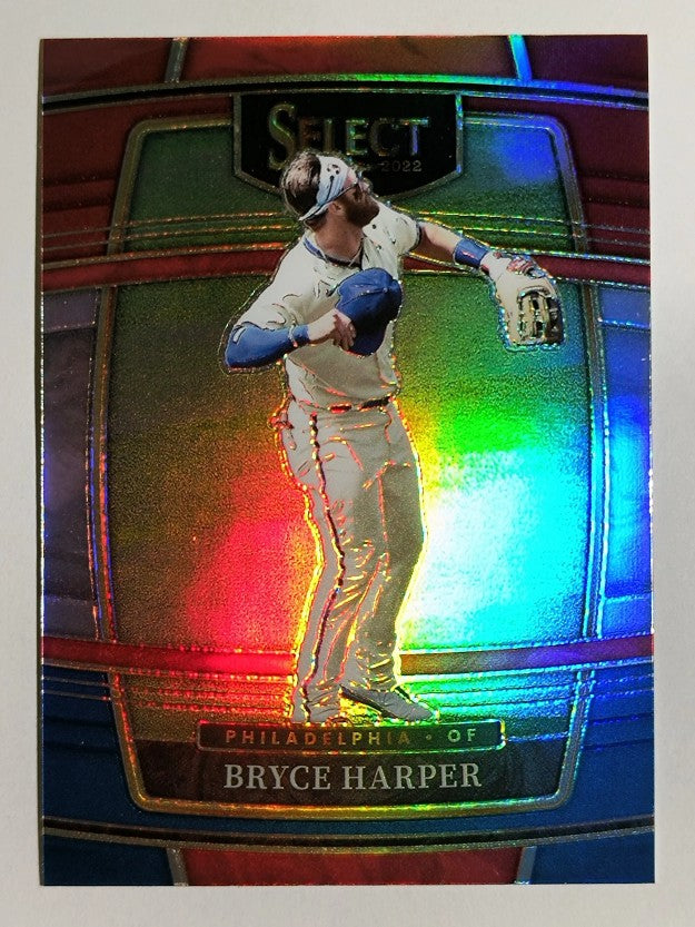 2022 Select Tri-Color #74 Bryce Harper