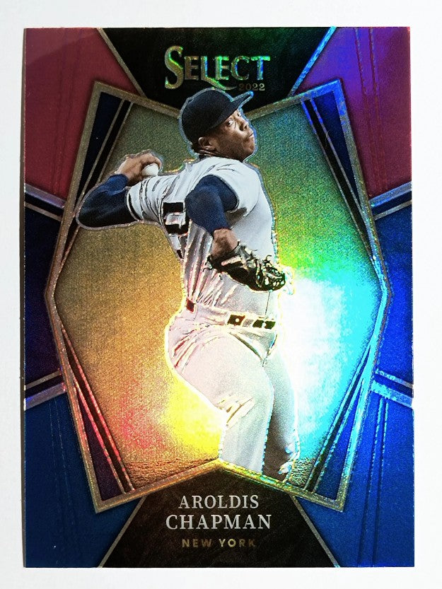2022 Select Tri-Color #196 Aroldis Chapman PRM