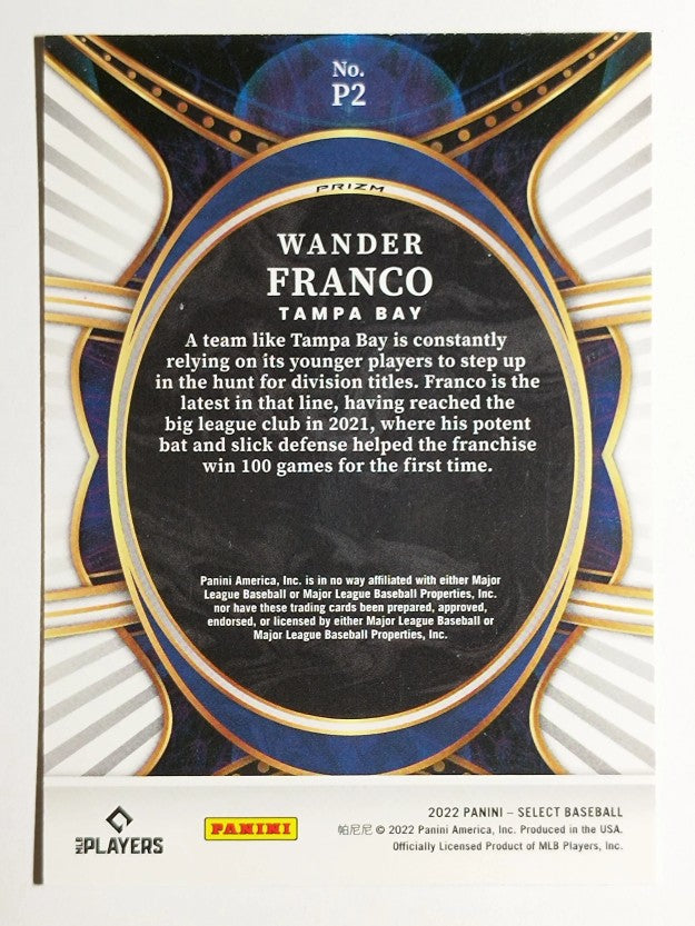 2022 Select Phenomenon Holo #2 Wander Franco