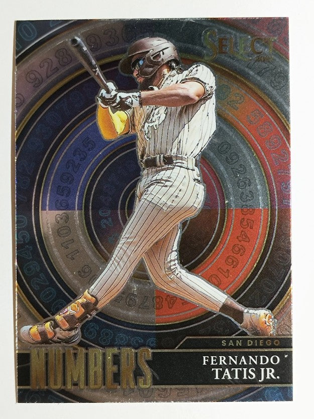 2022 Select Select Numbers #1 Fernando Tatis Jr.