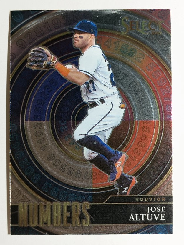 2022 Select Select Numbers #5 Jose Altuve