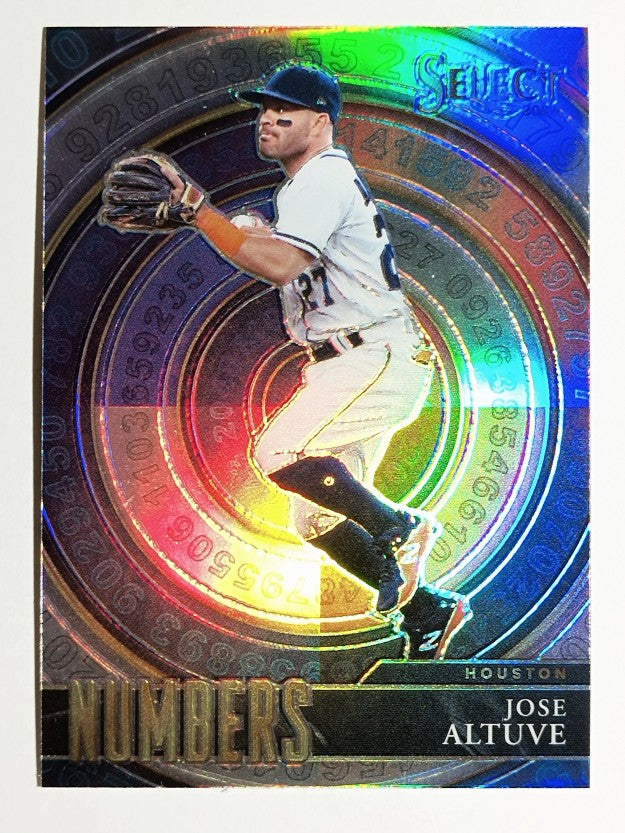 2022 Select Select Numbers Holo #5 Jose Altuve
