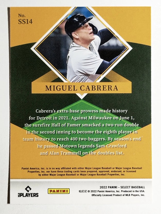 2022 Select Select Stars #14 Miguel Cabrera
