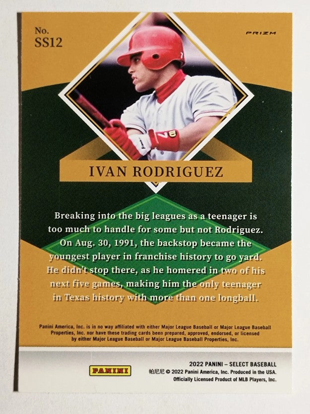 2022 Select Select Stars Holo #12 Ivan Rodriguez