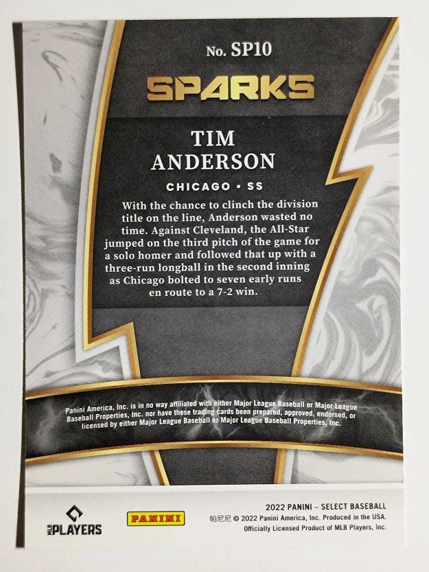 2022 Select Sparks #10 Tim Anderson