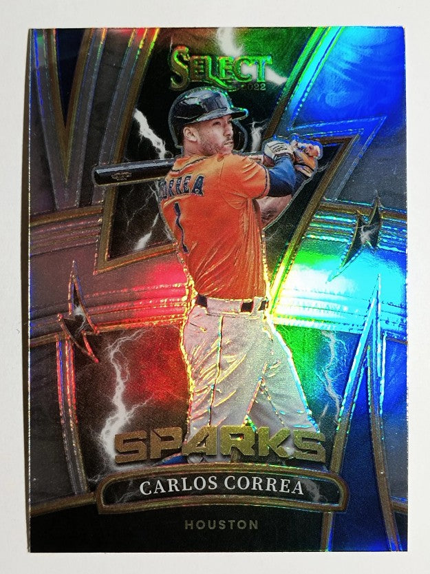 2022 Select Sparks Holo #6 Carlos Correa