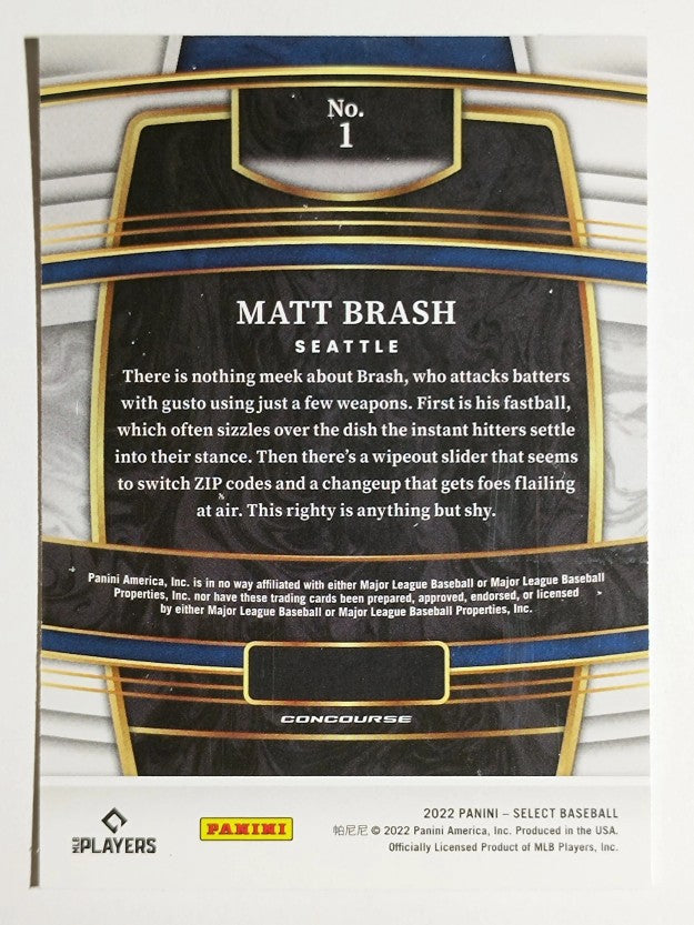 2022 Select #1 Matt Brash RC