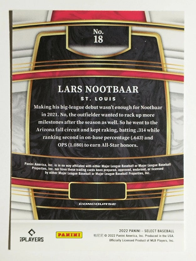 2022 Select #18 Lars Nootbaar RC