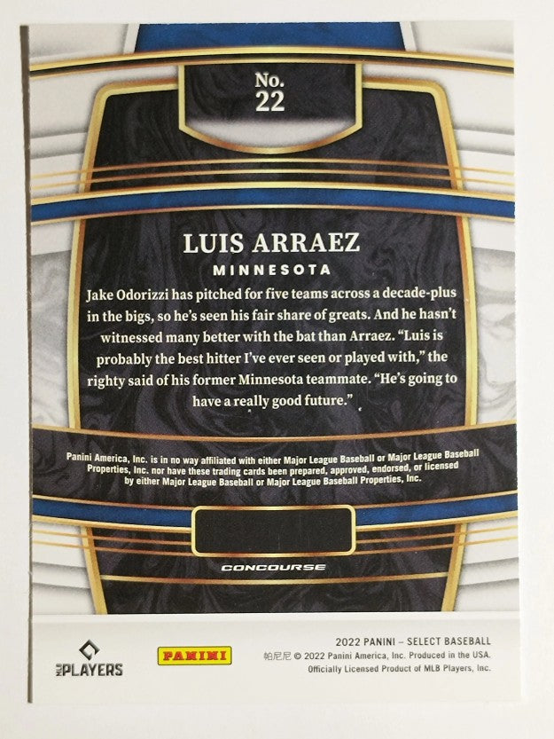 2022 Select #22 Luis Arraez