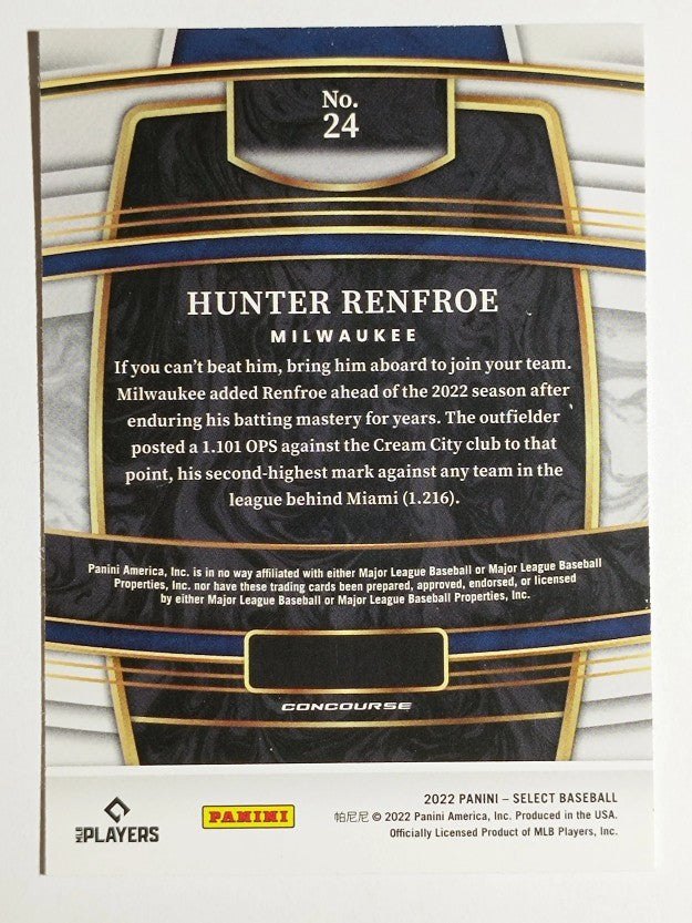 2022 Select #24 Hunter Renfroe