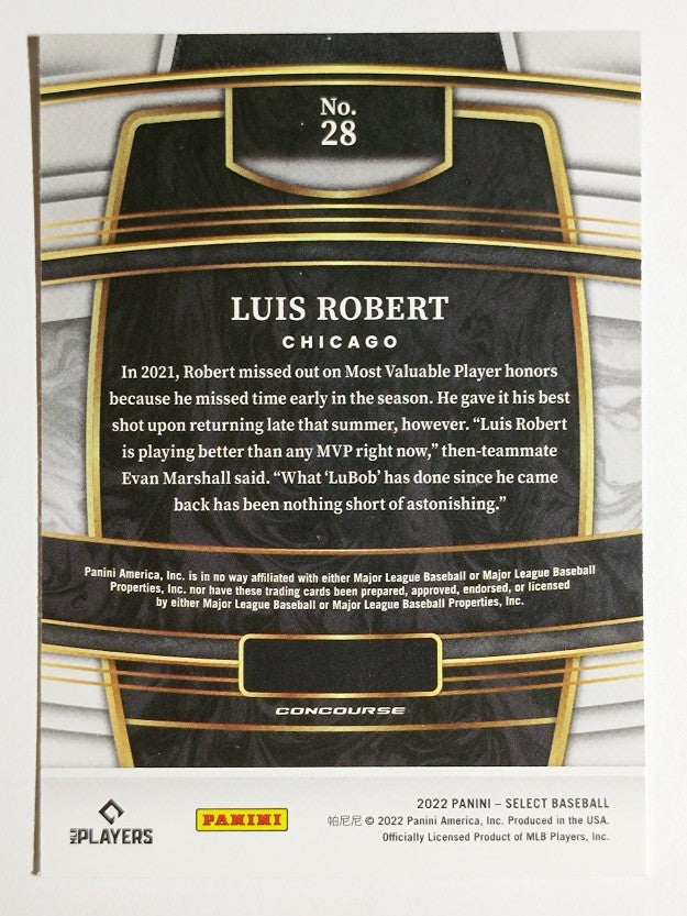 2022 Select #28 Luis Robert