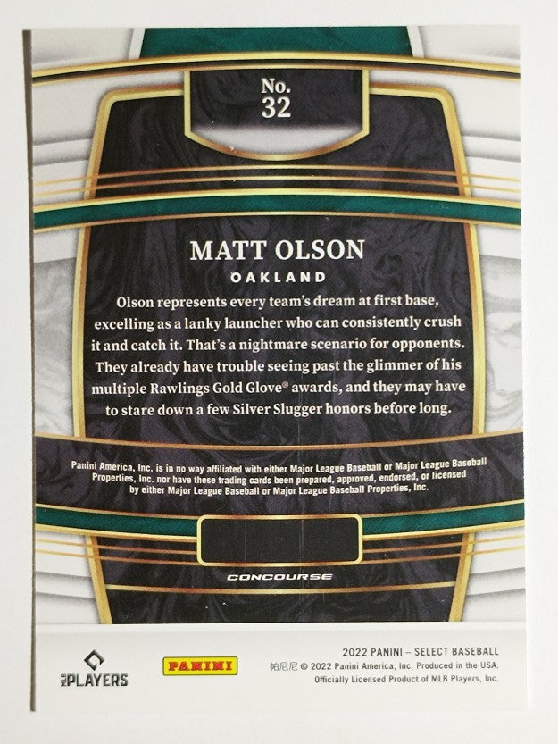 2022 Select #32 Matt Olson