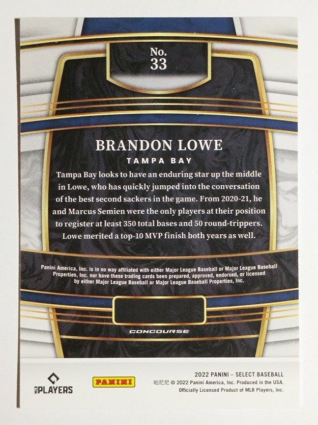 2022 Select #33 Brandon Lowe