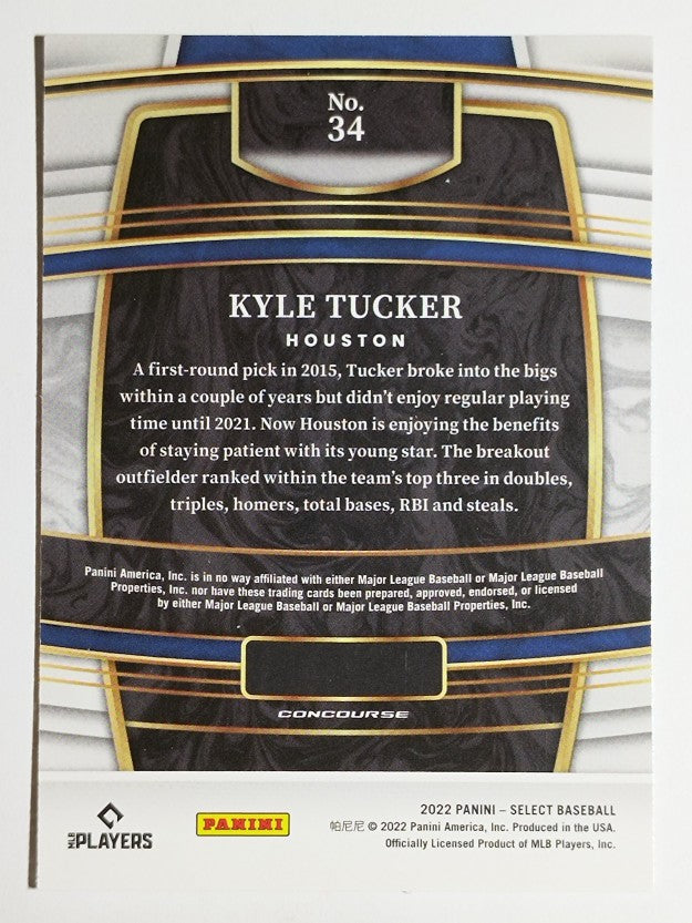 2022 Select #34 Kyle Tucker