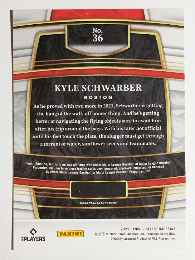 2022 Select #36 Kyle Schwarber