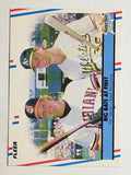 1988 Fleer #633 Pat Tabler/Mark McGwire