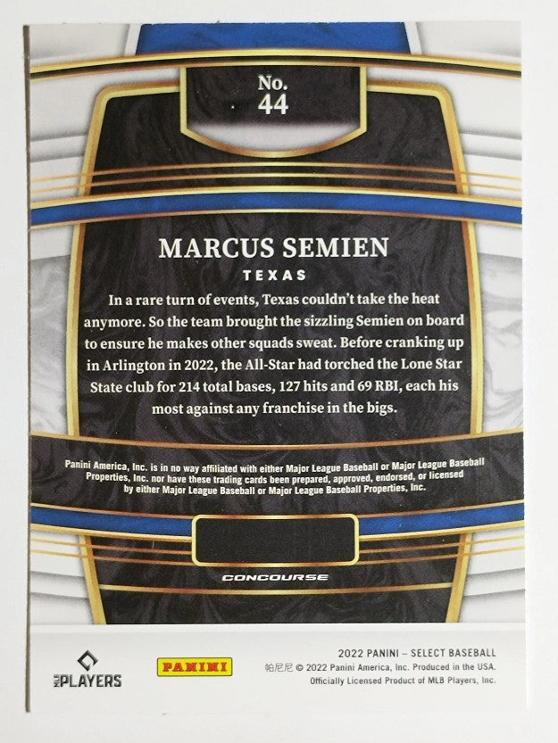 2022 Select #44 Marcus Semien