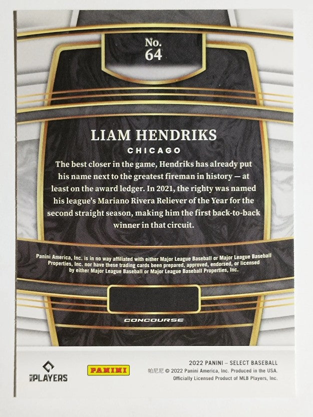 2022 Select #64 Liam Hendriks