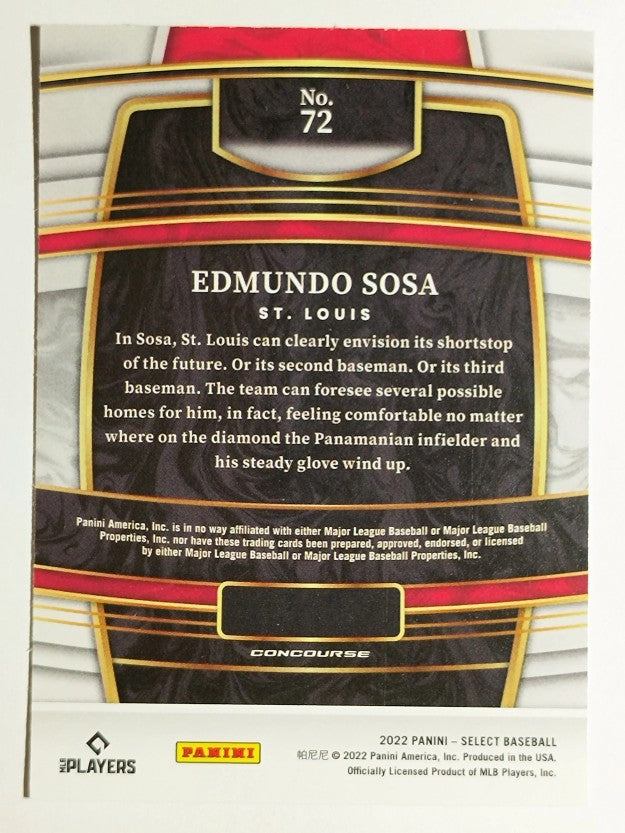 2022 Select #72 Edmundo Sosa