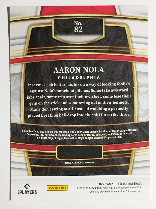2022 Select #82 Aaron Nola