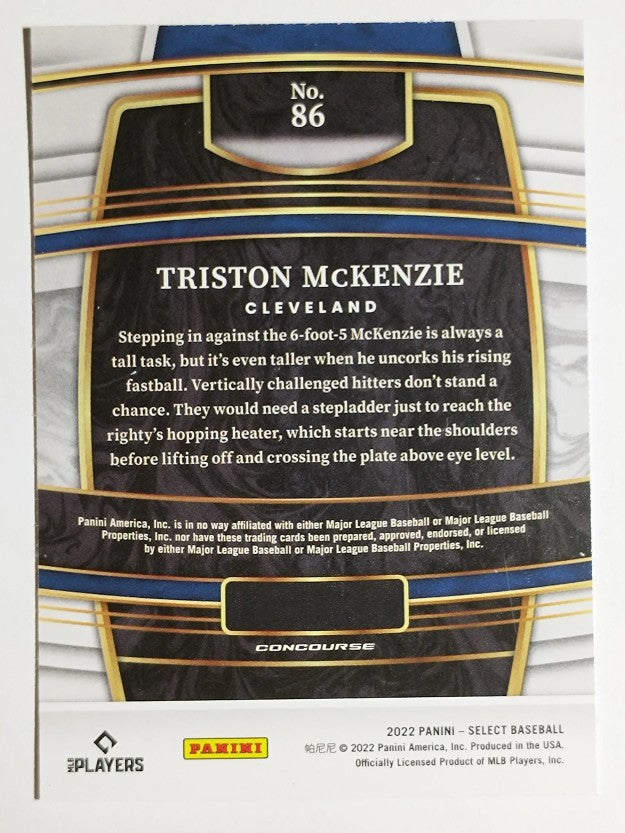 2022 Select #86 Triston McKenzie