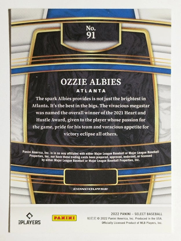 2022 Select #91 Ozzie Albies