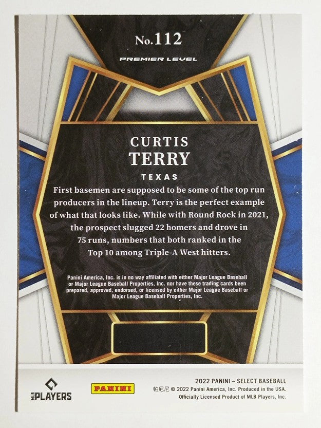 2022 Select #112 Curtis Terry PRM RC
