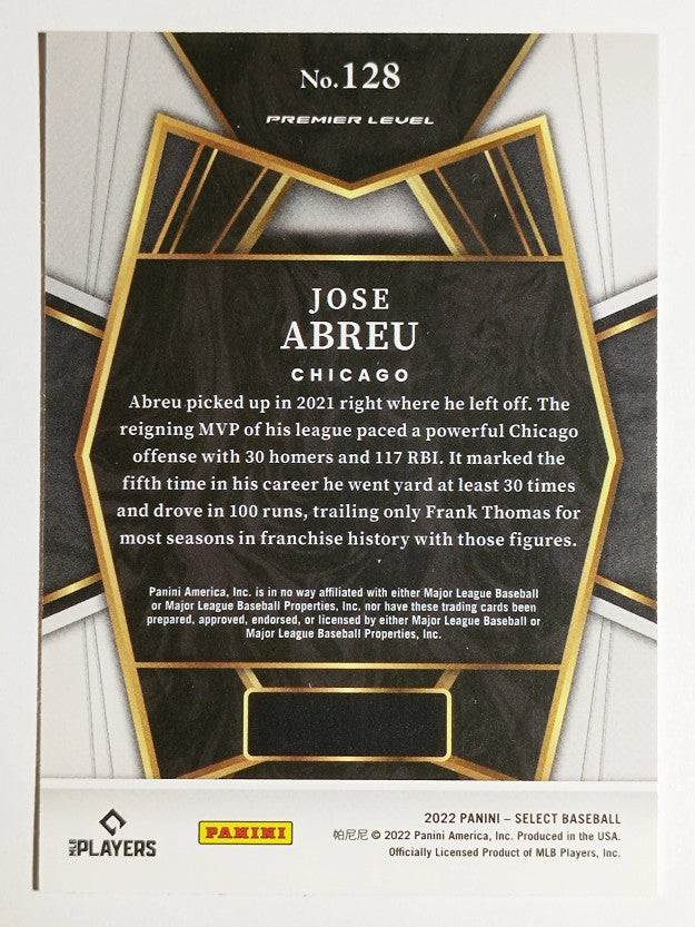 2022 Select #128 Jose Abreu PRM
