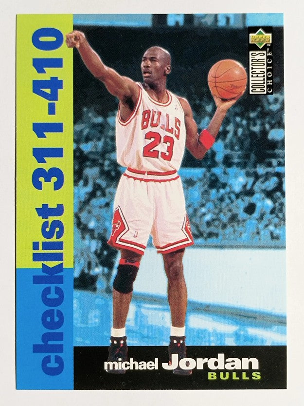 1995-96 Collector's Choice #410 Michael Jordan CL
