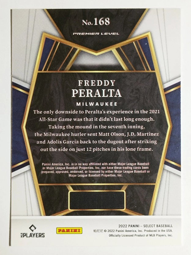 2022 Select #168 Freddy Peralta PRM
