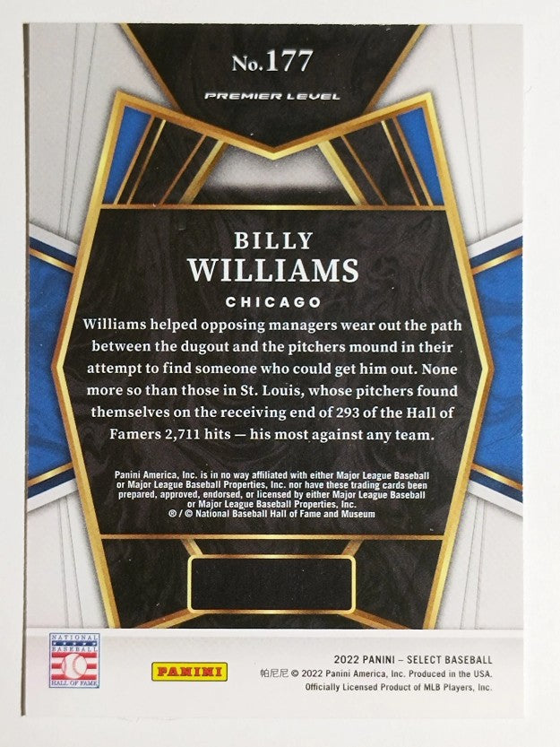 2022 Select #177 Billy Williams PRM